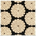 thumbnail image 3 of Contemporary Rug - Rodeo Drive Wool Pile -Black/White-Color:Black/White,Design:Contemporary,Shape:Square,Size:6'L x 6' W, 3 of 3