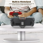 Stand for Steam Deck Console, Adjustable Wall Mounted and Desktop 2-in-1 Steam Base Holder with Kickstand, Desk Playstand Dock for Steam Deck