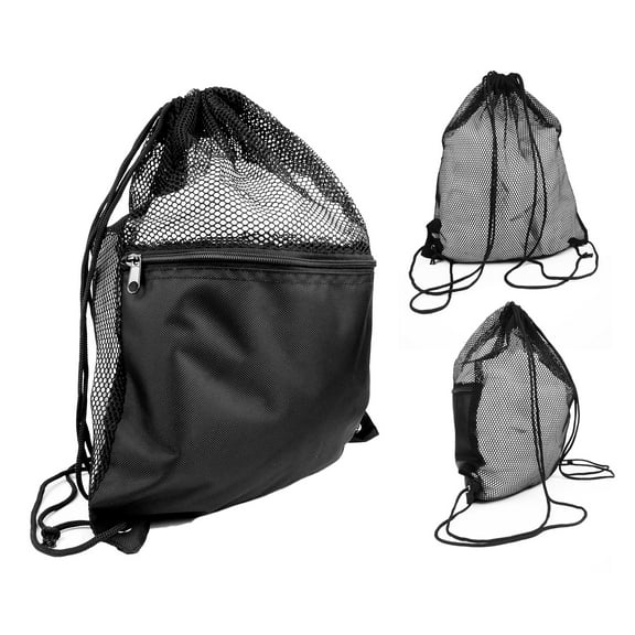 Drawstring Mesh Bag, Sling Bag, Equipment Bag, Martial Arts Backpack, Gym Bag