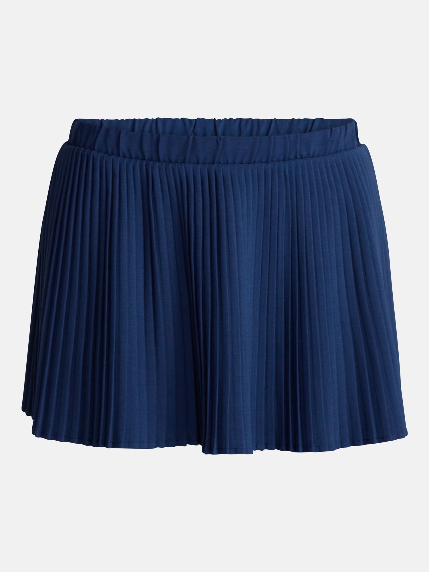 No Boundaries Pleated Woven Mini Skirt, Women's XXS-XXL