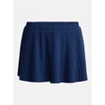 thumbnail image 5 of No Boundaries Pleated Woven Mini Skirt, Women's XXS-XXL, 5 of 5