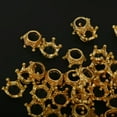 thumbnail image 4 of Coronas Antiguas BLESIY 50 Piezas Chapado en oro Joyería DIY, 4 of 6