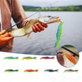 thumbnail image 2 of Kraoden Mino Fish Road Ya Bicolor Multi Fish Soft Bait Multicolor Multi Size Scissors Fish Tail False Bait Soft Bait, 2 of 2