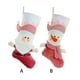 thumbnail image 4 of Naiovety Medias navideñas no tejidas de gran capacidad, Adorable hogar, oficina, vacaciones, decoración de árbol de Navidad, bolsa de regalo, muñeco Type2 NO2 Naiovety HA065341-02, 4 of 6
