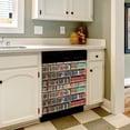 thumbnail image 3 of Library bookshelf Dishwasher Magnet Cover Decorative Sticker for Home Cabinet Kitchen 23" x26", 3 of 5