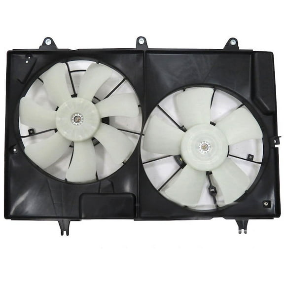 Radiator Fan Assembly - Compatible with 2004 - 2007 Cadillac CTS 2005 2006