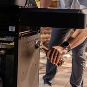 Monument Grills Mesa 3-Burner Black Propane Gas Grill with Clear View Lid and LED Controls