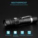 thumbnail image 3 of linterna LED recargable por USB, linterna de 600 lúmenes, resistente al agua IP65, 4 modos de iluminación, linterna con zoom para el hogar, camping, senderismo, emergencia (batería incluida). ACTIVE Biensenido a ACTIVE, 3 of 3