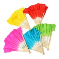 thumbnail image 3 of Gwong hogar 1 PCS Estilo chino Mango de bambú hecho a mano Silk Folk Art Belly Dancing Dancing Gwong 8812800, 3 of 7
