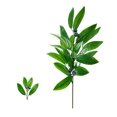 thumbnail image 1 of (Tipo B doble flor sombra fruta de arándano) decoración de arreglo floral de hoja de rododendro, 1 of 14