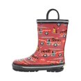 thumbnail image 4 of Fire Truck Rescue Tread Loop Waterproof Rain Boot, 4 of 4