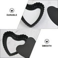 thumbnail image 6 of Toyandona Heart Shape Carbon Steel Baking Pan Non Sticky Black Kitchen Bakeware Tray, 6 of 8