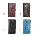 thumbnail image 3 of Women Wallet Zipper Replacement Coin Pocket Rectangular Card Holder Purse Holder Photo Folder Cash Compartment Purse Birthday Gift Coffee, 3 of 9