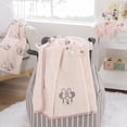 thumbnail image 6 of Minnie Mouse Allover Print Pink Baby Blanket for Infant Girls, 6 of 7