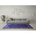 thumbnail image 3 of Ahgly Company Indoor Rectangle Persian Blue Traditional Area Rugs, 4' x 6', 3 of 4