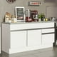 thumbnail image 2 of Mueble De Cocina Madesa Glamy 2 Puertas 3 Cajones 150cm Blanco, 2 of 5
