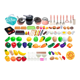 thumbnail image 1 of "Niño Corta Frutas Verduras Juguetes De Cocina Infantil 108pc Malubero, Multicolor ", 1 of 5