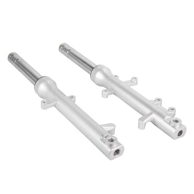 barras de suspension para motocicleta plata plateado
