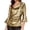Gold, variant on Women Fashion Metallic Tops One Shoulder 3/4 Flare Sleeve Shirts Elegant Blouses Solid Ruched Shinny Shirt