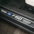 thumbnail image 3 of Ford F-150 Black Real Carbon Fiber 4 Universal Door Sill Protector Plates, 3 of 6