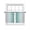 Grey, blue-green, variant on Sage Green Grey Ombre Sheer Curtains 108 Inch Length 2 Panels Set Window Treatments, Farmhouse Gradient Minimalist Rod Pocket Semi Curtains for Living Room/Bedroom/Kitchen Décor, 104"W x 108"L