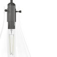thumbnail image 4 of Hunter - Lundin 1-light Noble Bronze, Small Pendant Light, Dimmable, Formal Style, Teardrop Shaped, for Bedrooms, Dining, Living Rooms - 19563, 4 of 7