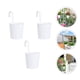 thumbnail image 4 of 3 piezas de macetas colgantes de hierro para flores, jarrón de hierro, decoración para balcón, cubo colgante, 4 of 7
