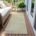 thumbnail image 6 of Addison Rugs Chantille Indoor/Outdoor Transitional Modern Beige Washable Runner Rug, 2'3" x 7'6", 6 of 6