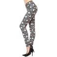 thumbnail image 2 of LAVRA Womens Christmas Leggings Regular & Plus Size Holiday Xmas Pajama Pants, 2 of 3