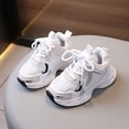 thumbnail image 5 of NIEWTR Toddler Shoes Boys Sneakers Girls Walking Shoes Breathable Mesh Toddler Sneakers Kids Running Shoes Non-Slip Tennis Shoe(A-White,1.5), 5 of 5