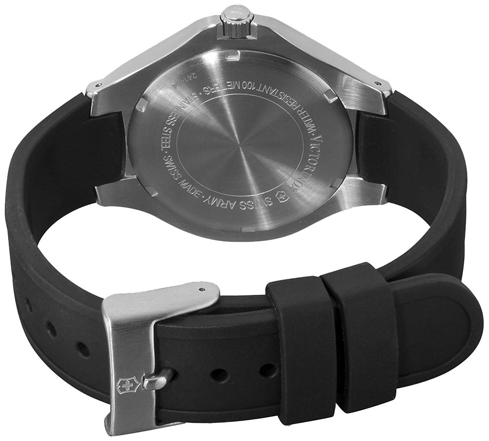 swiss army watch rubber strap