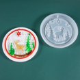 thumbnail image 2 of Bangcool Christmas Silicone Mold Round Decorative Xmas Tree Pendant Mold Resin Art Mold, 2 of 10