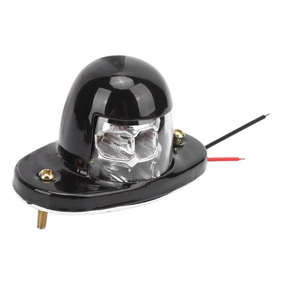 Luz de matrícula de coche de 24 V, 6 LED, lámpara de señalización de conducción, impermeable para camión remolque