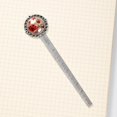 thumbnail image 4 of Petal flowers Book Accessories: Vintage Silver Lace-Edged Bookmark – a Gift for Readers and Book Lovers, 4 of 5