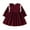 X23-Red, variant on Rovga Dress For Girls 10-12 Years Long Sleeve Solid Color Ballet Skirted Leotards Dance Dresses Round Neck Tutu Allerina Outfit Elegance Girls Clothing Red