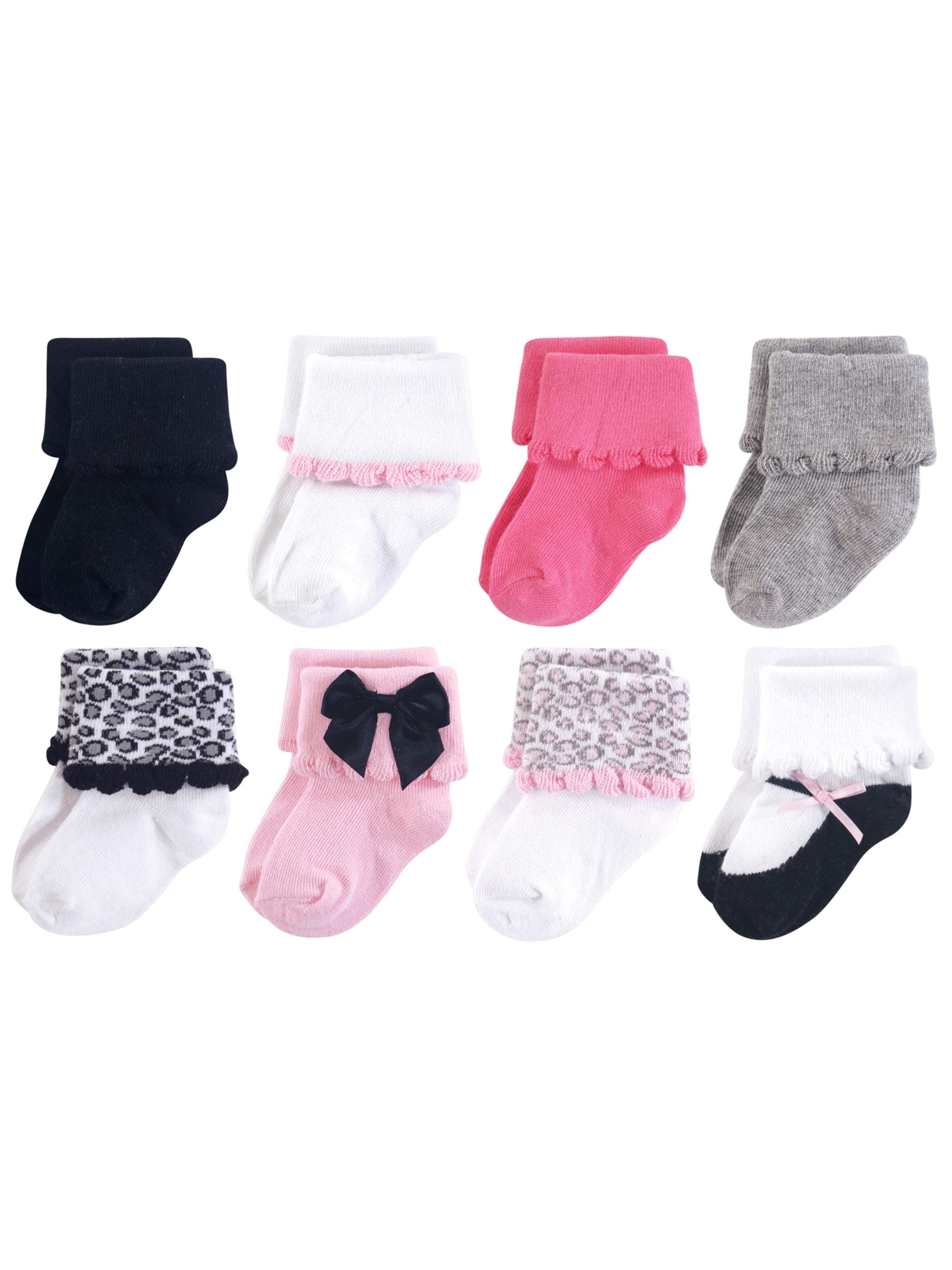 Luvable Friends Dressy Sock 8pk (Baby Girls)