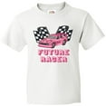 thumbnail image 3 of Inktastic Pink Future Racer Youth T-Shirt, 3 of 5