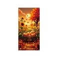 thumbnail image 2 of Fall Thanksgiving Halloween Door Curtain, 70.9 x 35.4 inches Polyester Door Cover for Party Garden Wall Decor Festive Backdrop, 2 of 6