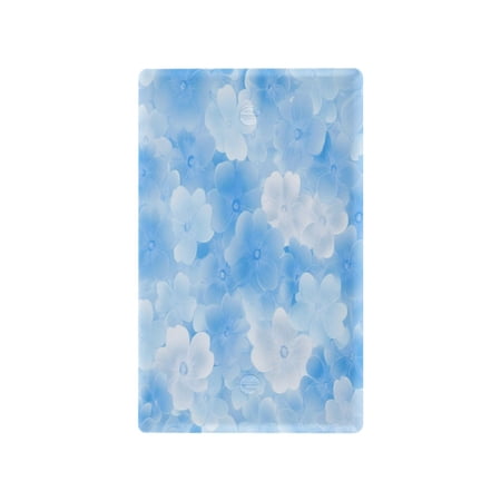 Switch Panel Switch Decoration 2.76x4.53x0.28 Inches Unused Outlet Cover Switch Plate Wall Plates Living Room Kitchen Bedroom Study Switches Blue Pretty Lovely Flowers Seamless