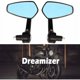 thumbnail image 5 of Espejo de manillar de Motocicleta NQ 7/8' 22 mm Compatible con Z1000 Z750 MT03 MT09 FZ6 SV650 SV1000 CB1000R CBF125 Ducati Monster M696 821, 5 of 5