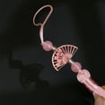 thumbnail image 6 of Handcraft Han Fu Pendant With Vibranting Fan Tassels Portable for Enhancing Cultural Outfits and Special Occasions, 6 of 8