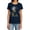 Navy, variant on Mortal Kombat X Scorpion Bust Women's T Shirt, Charcoal, Medium