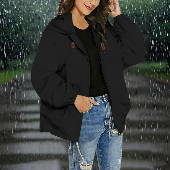 Pyhlmscde Women's Lightweight Windbreaker Jacket for Outdoor, Womens Tops, Knit Cardigan, Trench Coat Women