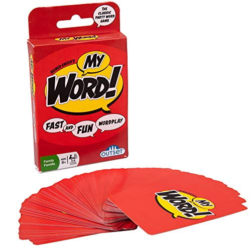 Outset My Word Party Word Game, Travel Cards 55 Cards of Reiner Knizia