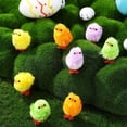 thumbnail image 6 of Beautynvta 36 Pcs Easter Colored Chicks, Small and Adorable Chicken Ornaments, Easter Mini Chicks for Basket Filler, Table Centerpiece, Egg Hunts Supplies, 6 of 6
