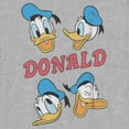 thumbnail image 2 of Boy's Mickey & Friends Donald Duck Faces Graphic Tee Athletic Heather Small, 2 of 5