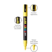 Uni POSCA PC-3M Water-Based Paint Markers, Fine Tip (0.9-1.3mm), Assorted Colors, 16 Count