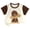 Brown, variant on Boys Short Sleeve Shirts Kids Summer Crewneck T-Shirts Casual Tops Tees for Toddler Boys 2T 3T 4T Blue,6-12 Months