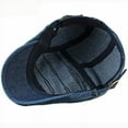 thumbnail image 6 of SikaFu New Adjustable Beret Cap Washed Cotton Jeans Denim Newsboy Ivy Flat Cap Men Women Berets Spring Summer Men Women Cap Hat, 6 of 6