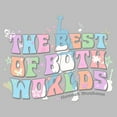thumbnail image 2 of Mens Hannah Montana Groovy Best of Both Worlds T Shirt, 2 of 3